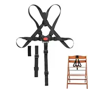 5 Point High Chair Straps | Kids Protection Seat Belt - Adjustable High Chair 5 Point Harness Seat Protection Belt for Stroller Pushchair