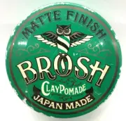 BROSH clay pomade - matte finish - JAPAN MADE ( Japanese pomade ) 120g