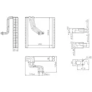 Nissens 92369 A/C Evaporator Core For Select 15-23 Audi Volkswagen Models (for: Volkswagen)