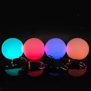 LED Poi Ball Sports Stretch Arm and Shoulder Joints Color Changing Poi Ball