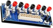 DOITOOL ATX Power Output Terminal Module Pin Pin Adapter Board for Desktop Chassis Voltage Outputs LED Indicator Durable Computer Accessory with Replaceable