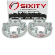 2pc 1" Wheel Spacers for Mitsubishi Pickup Truck Adapters Lugs Studs 6x5.5 nb (for: Mitsubishi)