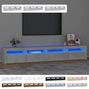 TV Cabinet with LED Lights TV Stand HiFi Cabinet Multi Colours/Sizes vidaXL