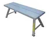 3.5m Aluminium Plasters’ Work Platform Trestle - LOW - DOUBLE WIDTH
