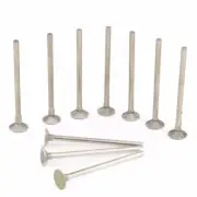 10Pcs 1-8 mm NAIL HEAD SHAPE Diamond Grinding Bits Needle Burr Mounted Point