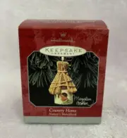COUNTRY HOME 1998 HALLMARK KEEPSAKE ORNAMENT NIB