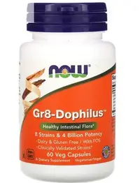 在飛比找Yahoo!奇摩拍賣優惠-美國Now Gr8-Dophilus60粒