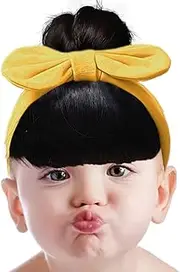 Baby Bangs Wig Headwear, Bangs Wig Headband for Toddler, Breathable Comfortable Hair Accessories for Festivals Stage Performances Parent-child