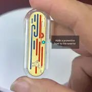 Haptic Slider Fingertip Toy Mechanical Push Card Toy Fingertip Slider Toy