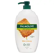 Palmolive Naturals Milk & Honey Body Wash 1L