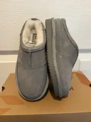 NEW Koolaburra By UGG Kids Gray Braidee Slippers Size 12