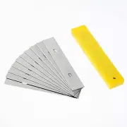 Bates- Scraper Blades, 4 Inch, 30 Pcs Replacement Razor Blades, Carbon Steel