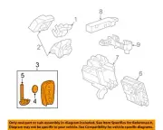 GM OEM 17-19 Cruze,Volt Electrical Keyless Entry Components-Switch Key 13585728
