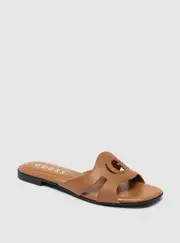 GUESS Women's Brown Ciella Slides Size: 8