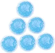 6Pcs Reusable Therapy Pack with Hot Cold Compress for Physiotherapy for Relief Comfort Round Design
