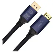 Cruxtec DisplayPort to HDMI 2.0 Cable 2m