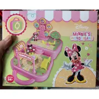 在飛比找蝦皮購物優惠-現貨特價❣️ 米妮 提盒樂園組 迪士尼 正版 扮家家酒 玩具
