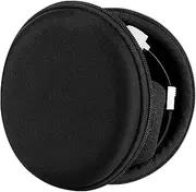 Geekria Shield Headphones Case Compatible with Koss Porta Pro PP, Sony Xperia Ear Duo True, Replacement Hard Shell Travel Carrying Bag (Black)