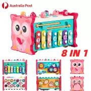8IN1 Montessori Toys Baby Kid Sensory Intelligence Activity Learning Educational