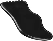 CLISPEED Scraping Therapy Massager Plate Body Tag Stone Scraping Plate Scraping Therapy Plate Scraping Board Essential Oil Scraping Massager Home Facial Scraper Face Massage Black