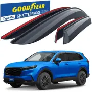 Sun Rain Visors Wind Rain Guards for 2023-2025 Honda CR-V (CRV) SHATTERPROOF