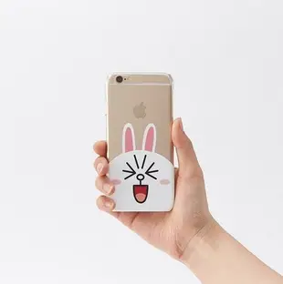 韓國代購LINE官網周邊 CONY 兔兔壓克力透明手機殼/手機套 iphone 6/6S 正版 現貨