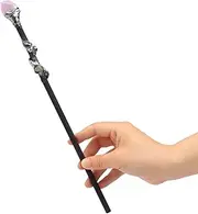 Fine Handcrafted Amethyst Crystal Magic Wand Cosplay Magic Wand for Witches and Wizards, Style G