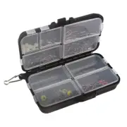 Premium Carp Fishing Kit with 90pcs of Jig Hooks Sinkers Swivels and Snaps