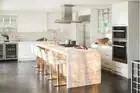 Smoky Quartz Countertop For Bar Console Handmade 72"x36" Agate Stone Table Top