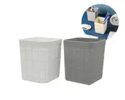 bulk 24 Plastic Square Pen Holder Assorted 9x11cm