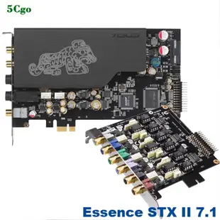 5Cgo.【含稅】 Asus/華碩老虎卡2代Essence STX II內置HiFi音樂聲卡高保真RCA輸出同軸音效卡