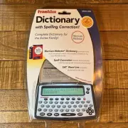 Franklin MWD-450 Dictionary W/ Spell Correction Electronic Marriam Webster New