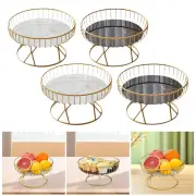 Iron Wire Fruit Serving Bowl Stylish Bread Storage Basket Fruit Bowl for Outdoor
