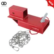 Forklift 2" Hitch Receiver Trailers Towing Adapter Pallet Forks Attachment