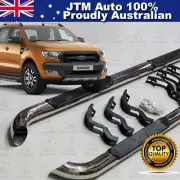 Running Boards Side Steps 3" Stainless Steel to suit Ford Ranger PX2 2015-2022