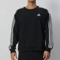 在飛比找momo購物網優惠-【adidas 愛迪達】M 3S FL SWT 男款 黑色 