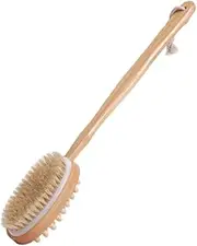 GRADENEVE Body Wash Brush Bathing Lotion Applicator Exfoliator Back Scratcher Portable Scrubber Bath Supplies Body Exfoliating Brush Exfoliating Bath Brush Body Lotions Body Brush Wooden