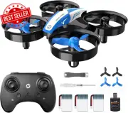 Mini Drone for Kids and Beginners RC Nano Quadcopter Indoor Small Helicopter Pla