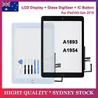 For iPad 6th Gen 2018 A1954 LCD Display Touch Screen Digitizer+ IC Button +Tools