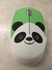 cartoon Panda shape rechargeable optical Wireless mouse W/ Matching Mouse Pad