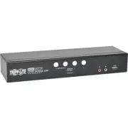 Eaton Tripp Lite Series 4-Port DVI Dual-Link / USB KVM Switch with Audio and Cab