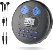 Portable CD Player Bluetooth ,Stereo Speakers , FM Radio ,USB,headphone,AUX