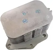 PHGTHNVNMA Oil Cooler 1103.K2 Compatible with Peugeot 207 307 308 Compatible with Partner 1.6 HDI, 1.6 HDI 90 1104. 1104.36, 1103.K2 1104 36, 1103 K2 110436, 1103K2 Oil Cooler(Only Cooler)