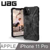 在飛比找PChome24h購物優惠-UAG iPhone 11 Pro 耐衝擊迷彩保護殼-黑