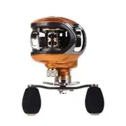 LMA200 10+1BB Ball Bearings Right Hand Bait Casting Fishing Reel High Speed 6.3:1 Golden