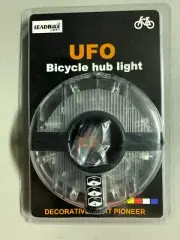LEADBIKE Bicycle UFO Shape LED Wheel Hub Reflectors Light Circle Ring