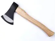 Hatchet Tomahawk Camp Axe Wood Handle 940 gm Chopper Splitter 45cm
