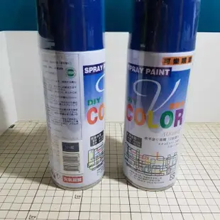 [長夜餘火]現貨24小時出貨 可樂噴漆 V-COLOR 126藍 全新