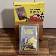 Vintage Radio Shack Sonic Rally Race Handheld Electronic Racing Game New in Box