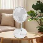 Portable Standing Fan Foldable Outdoor USB Fan Telescopic Pedestal Fan Summer